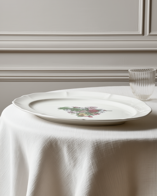 Thibaud Herem Objet - Oval Platter (Bouquet)