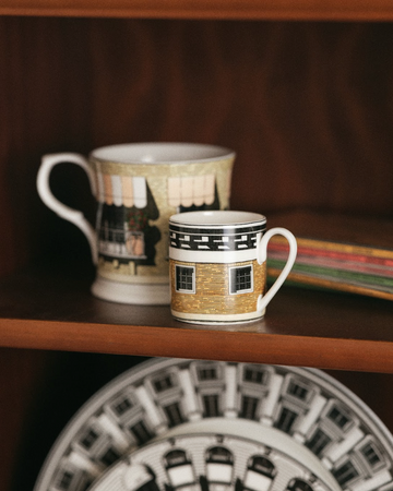 Hôtel Fantôme - Espresso Cup and Saucer