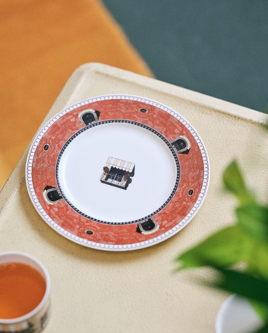 Hôtel Fantôme - 8" Plate A