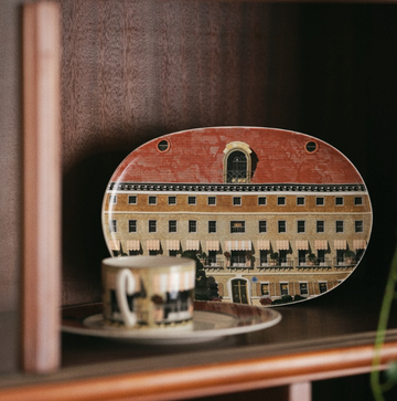 Hôtel Fantôme - Oval Tray