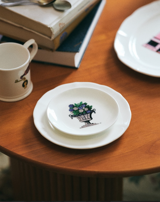 Thibaud Herem Objet - 5" Plate (Hydrangea)