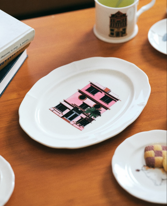 Thibaud Herem Objet - Oval Platter (Village)