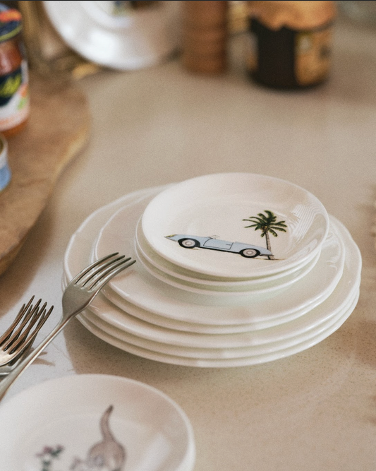 Thibaud Herem Objet - 5" Plate (Summer Car)