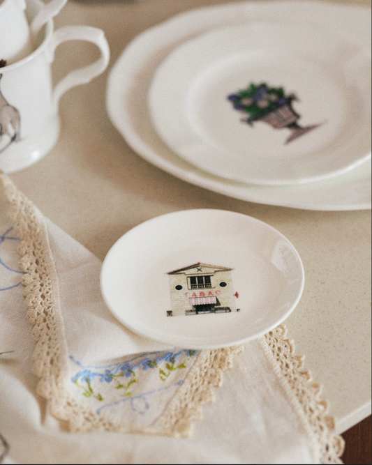 Thibaud Herem Objet - 5" Plate (Village)