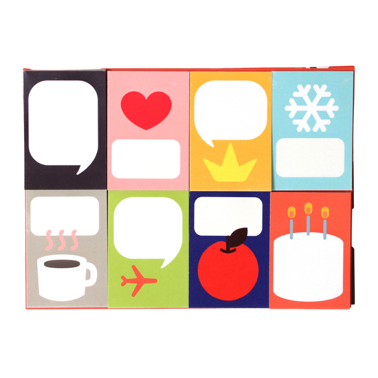 Paperways Gluememo Octo Message Photo