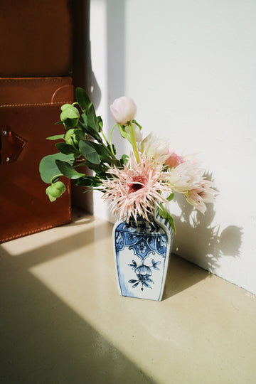 Well Versed - Blue - 7 in. Small Vase