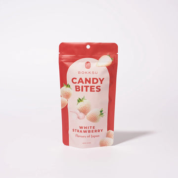 White Strawberry Japanese Candy Bites 1.5oz