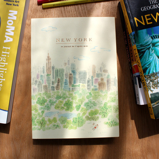 L'apres-Midi Travel Journal 128p. New York New York Lifestyle Photo