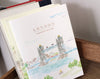 L'apres-Midi Travel Journal 128p. London Tower Bridge Lifestyle Photo
