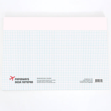 Paperways A4 Desk Notepad Bald Square White Background Photo
