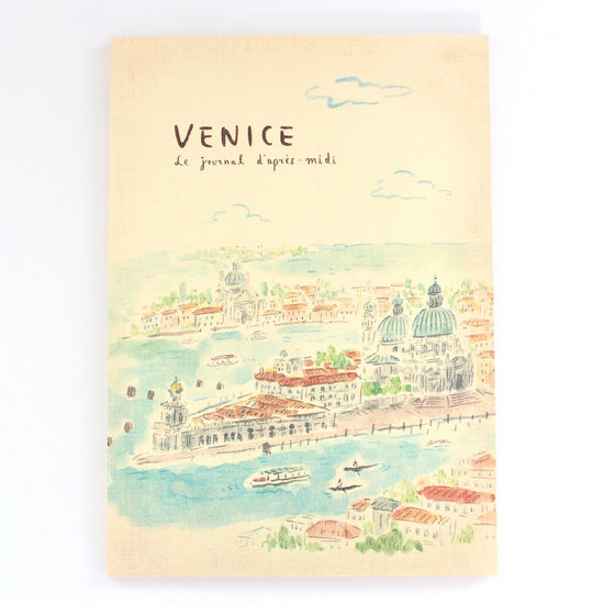 L'apres-Midi Travel Journal 98p. Italy Venice White Background Photo