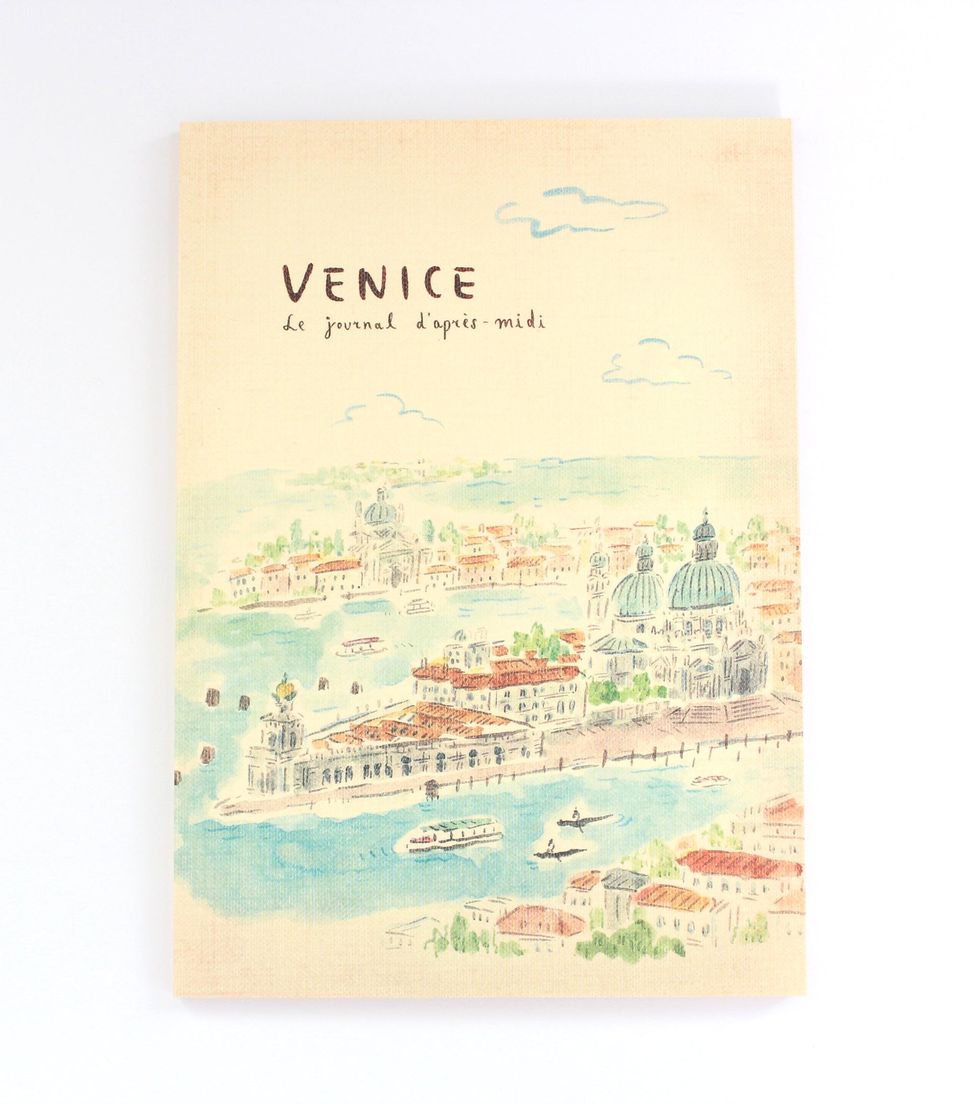 L'apres-Midi Travel Journal 98p. Italy Venice White Background Photo