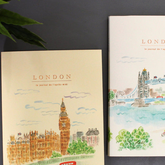 L'apres-Midi Travel Journal 128p. London Collection Photo