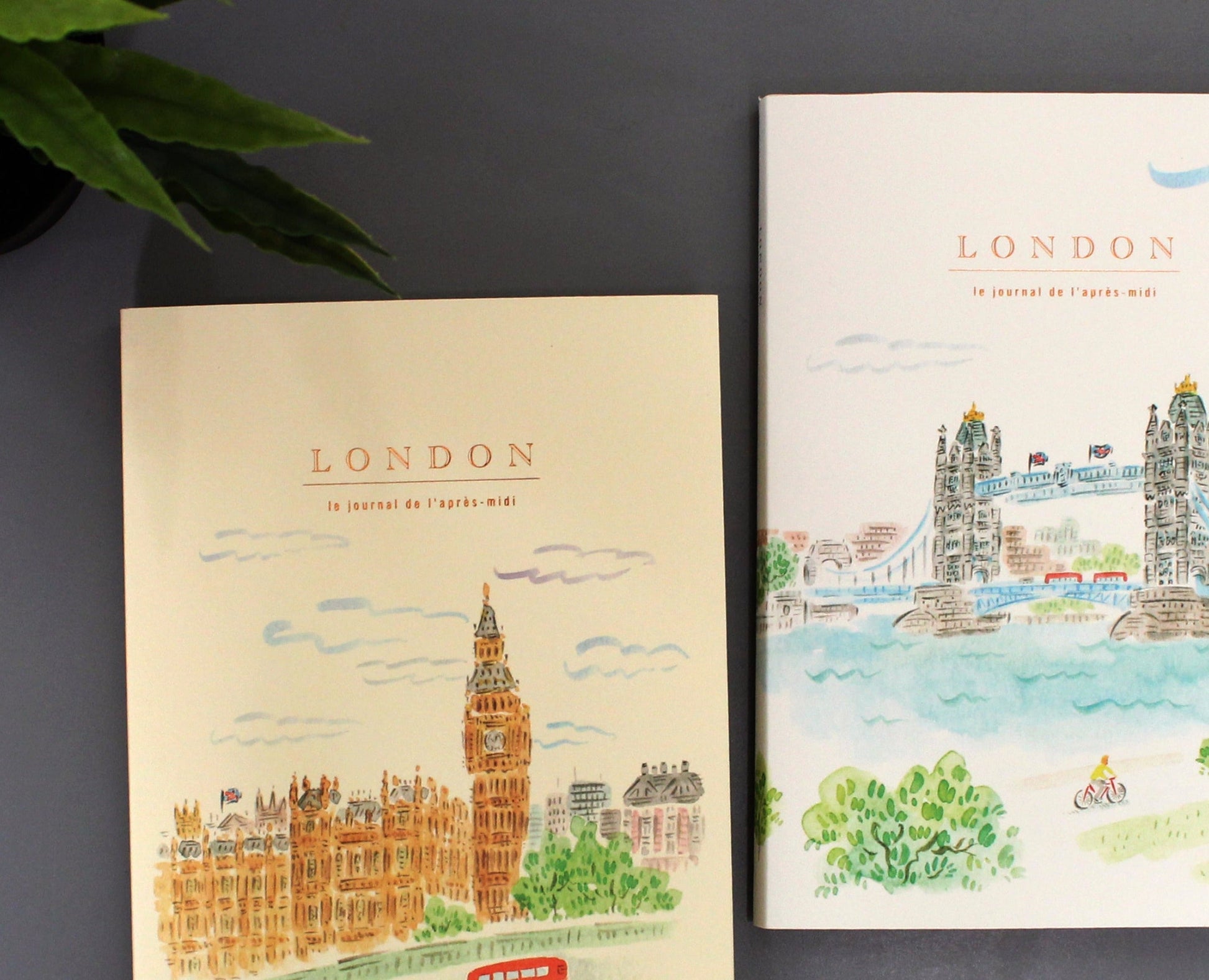 L'apres-Midi Travel Journal 128p. London Collection Photo