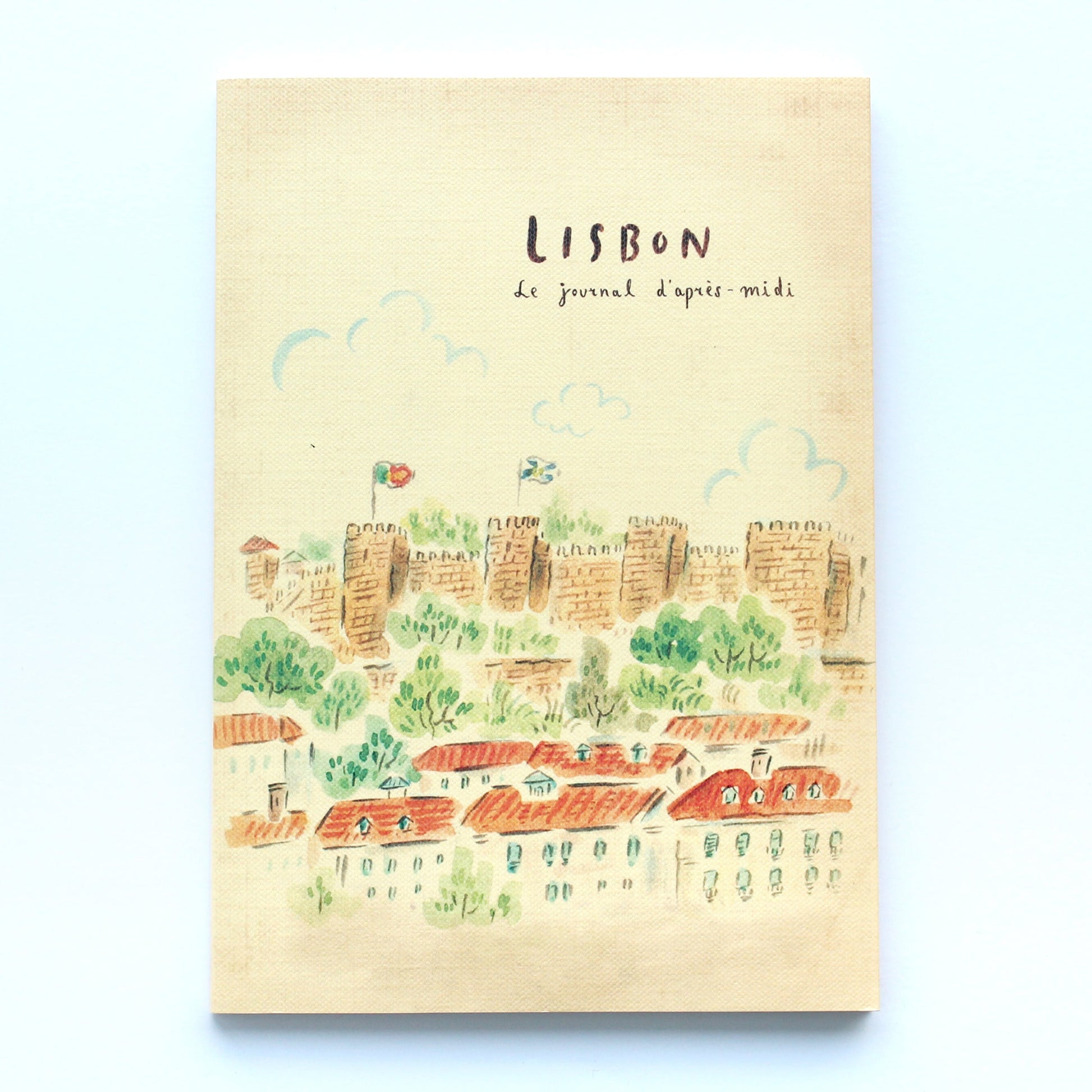 L'apres-Midi Travel Journal 96p. Others Lisbon White Background Photo