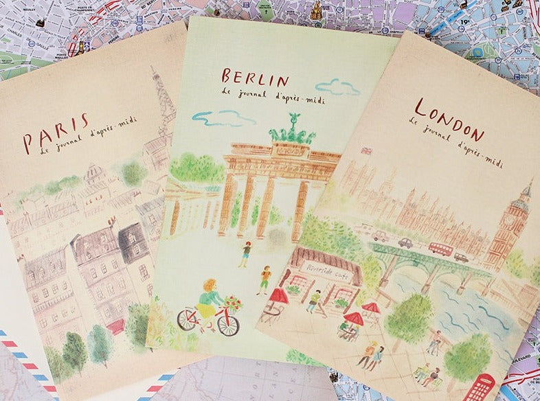 L'apres-Midi Travel Journal 96p. Germany Berlin Lifestyle Photo