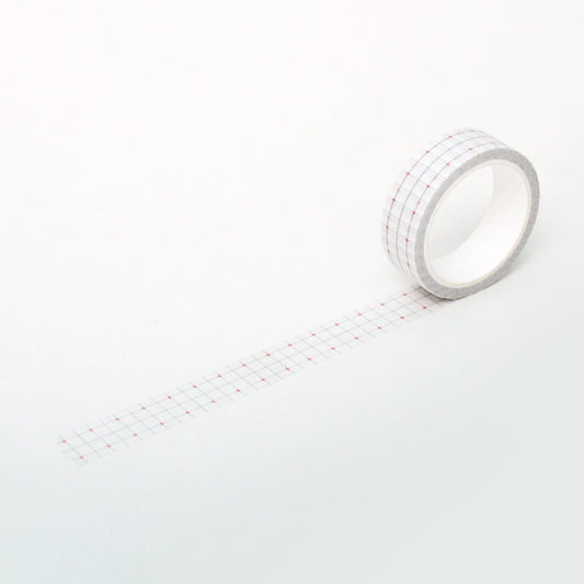 Paperways Masking Tape 0.6 in. Cross Grid White Background Photo