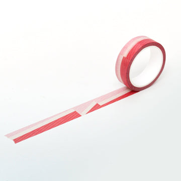 Paperways Masking Tape 0.6 in. Pink Stripe White Background Photo