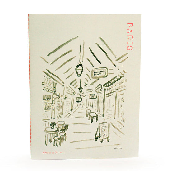 L'apres-Midi-Carnet de Voyage Paris Opera Gray White Background Photo