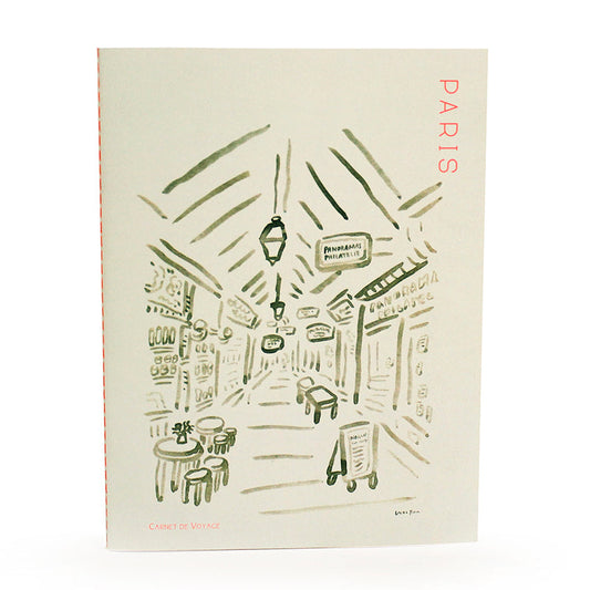 L'apres-Midi-Carnet de Voyage Paris Opera Gray White Background Photo